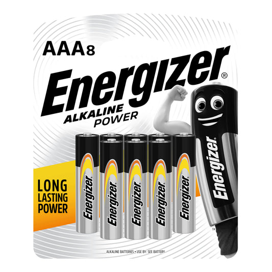 Energizer Alkaline Power Aaa 8pk
