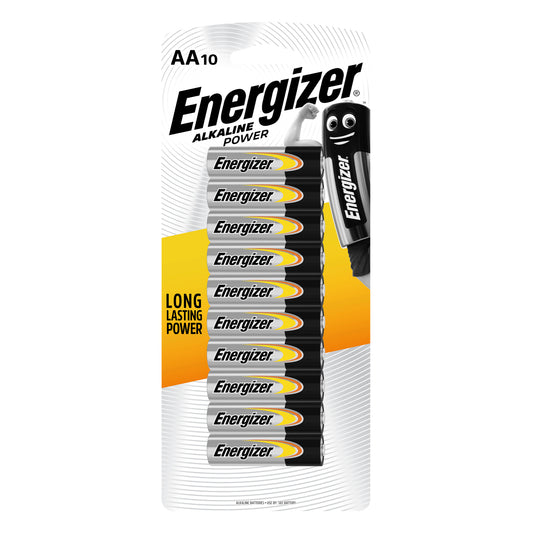 Energizer Alkaline Power Aa 10pk