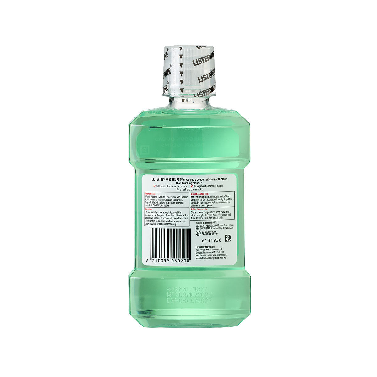 Listerine Mouthwash Fresh Burst 250mL