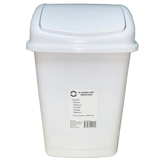 Swing Top Bin 5L