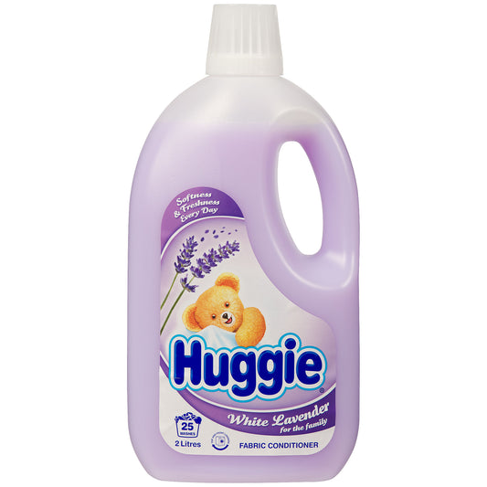 Huggie Fabric Conditioner White Lavender 2L
