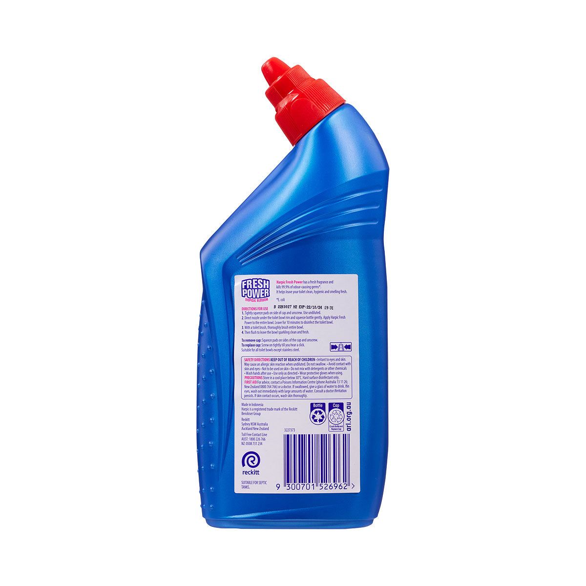 Harpic Toilet Gel Tropical Blossom 450mL