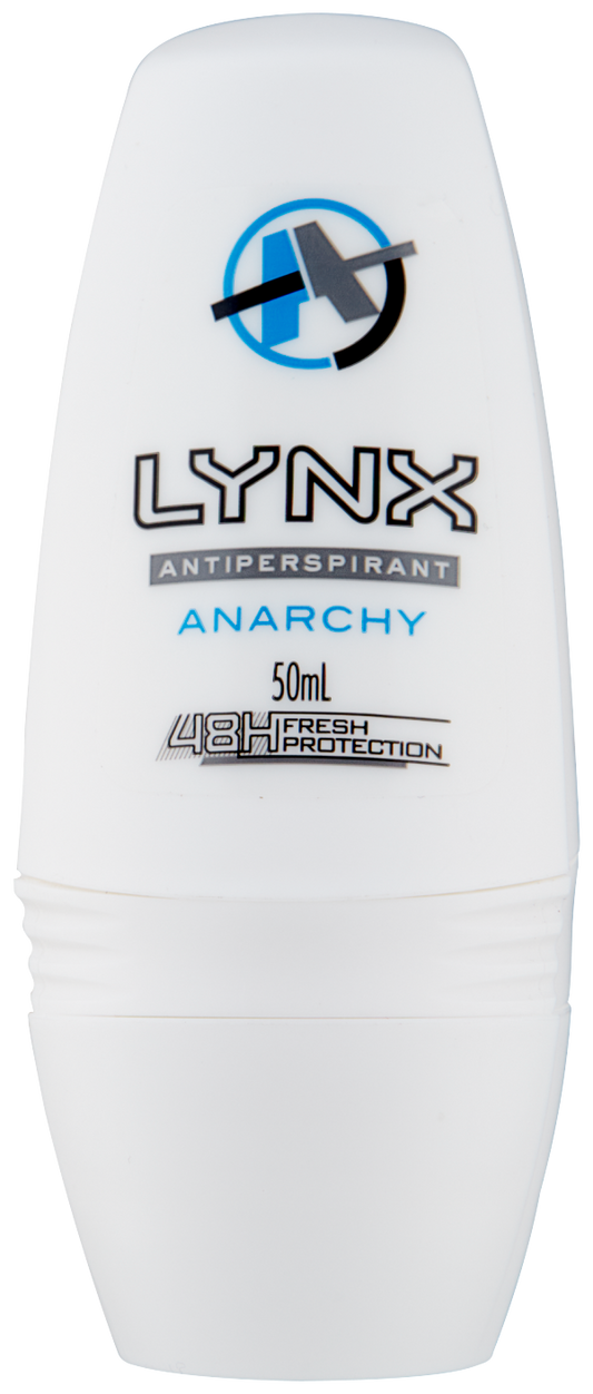 Lynx Anarchy Roll On Deodorant 50mL