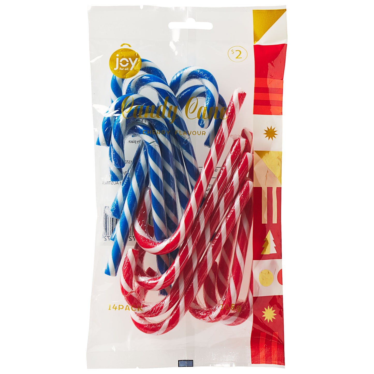 Candy Cane Bubblegum 168g