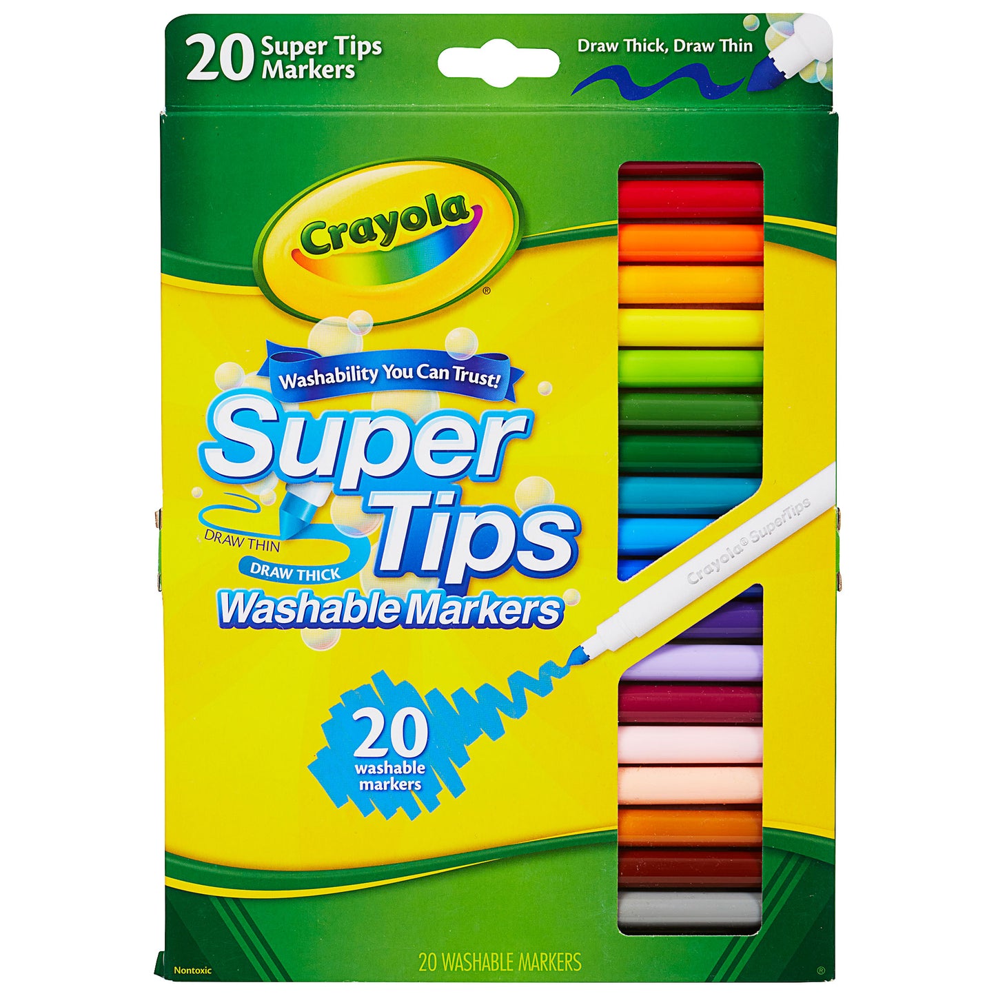 Crayola Super Tips Markers 20pk