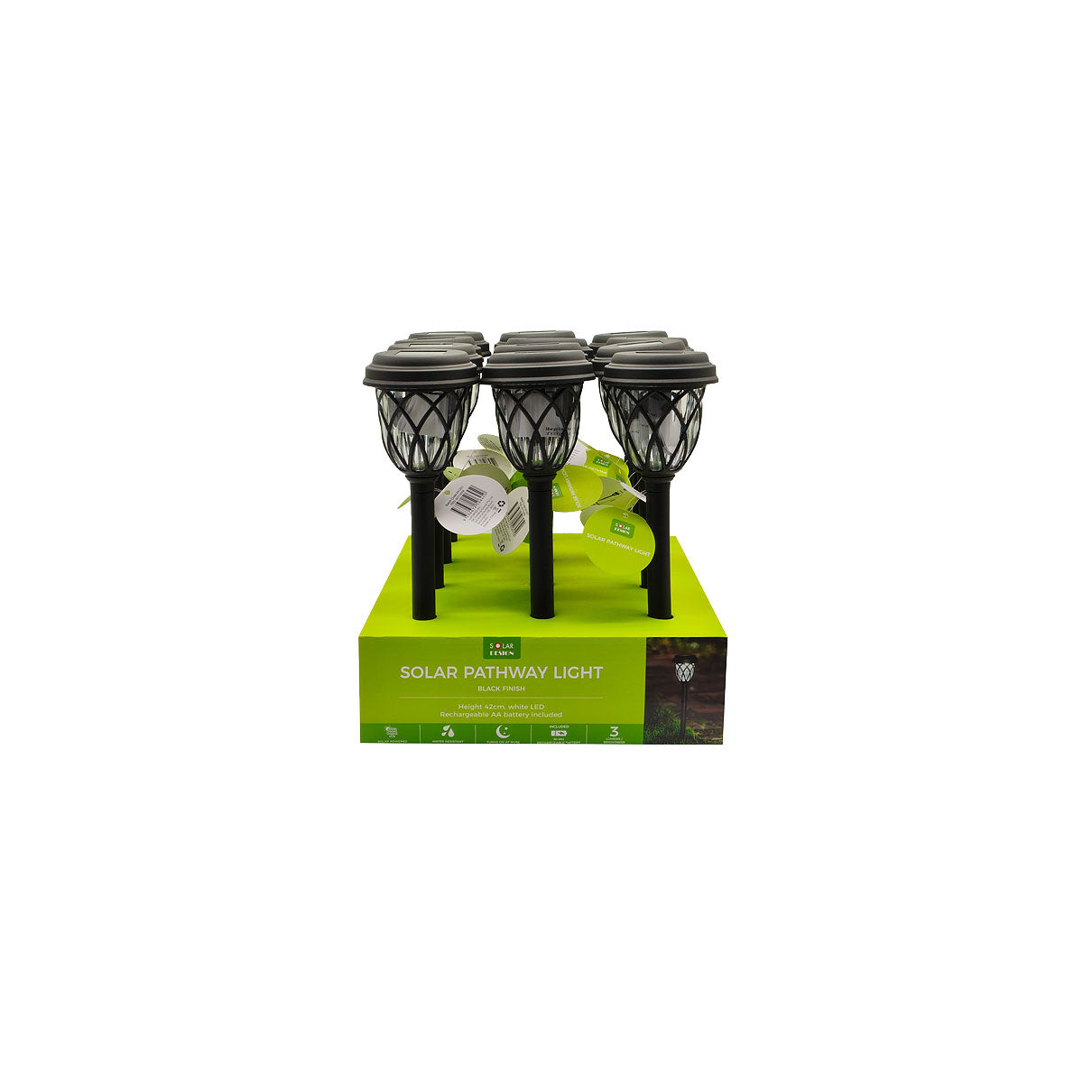 Solar Garden Stake Light Plastic