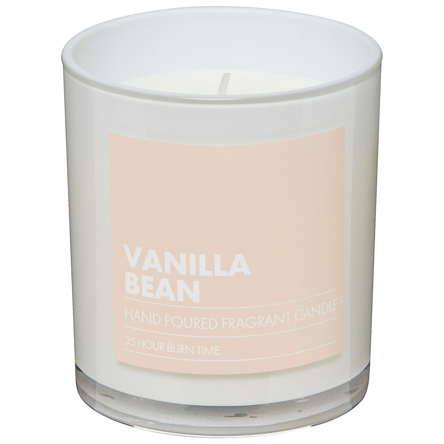 Scented Glass Candle Vanilla Bean 8cm