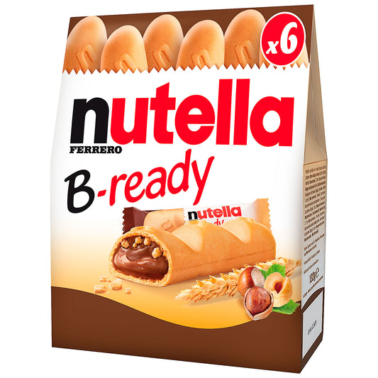 Nutella B-Ready Biscuit 6pk