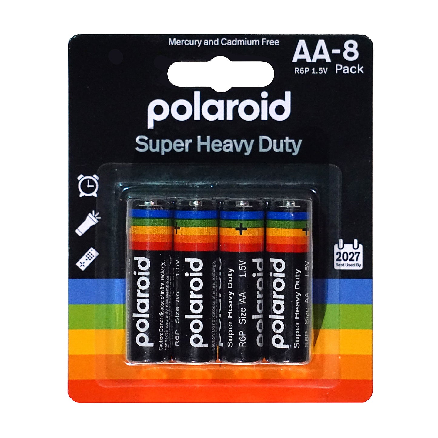Polaroid Super Heavy Duty AA 8pk