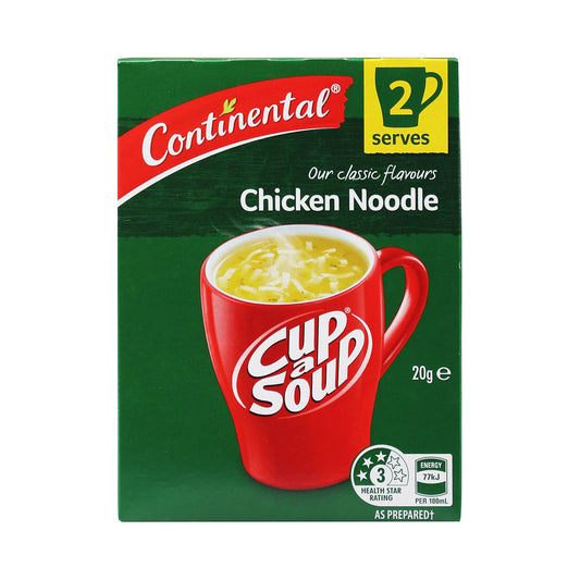 Continental Cup A Soup Chicken Noodle 20g 2pk