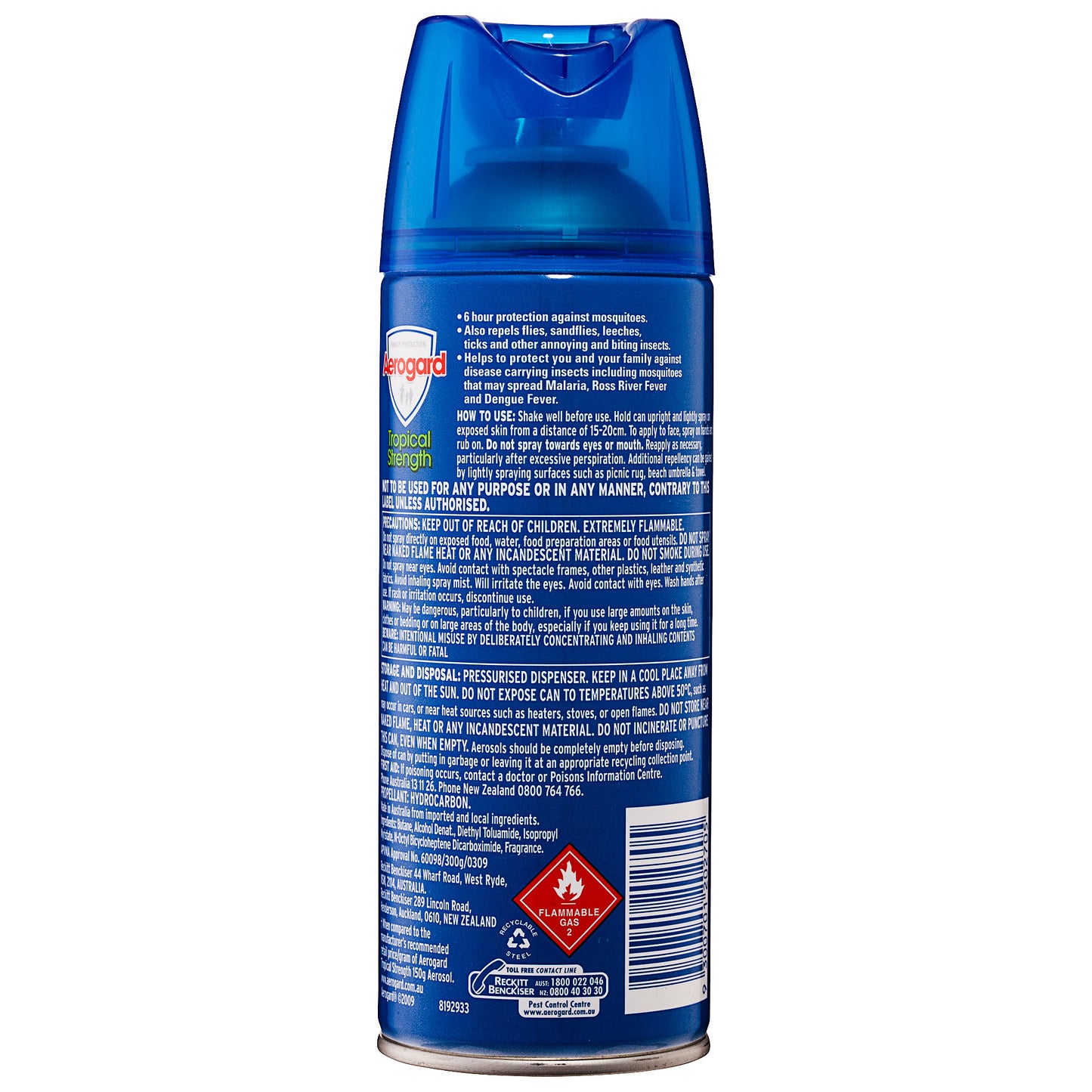 Aerogard Tropical Strength Aero 300g