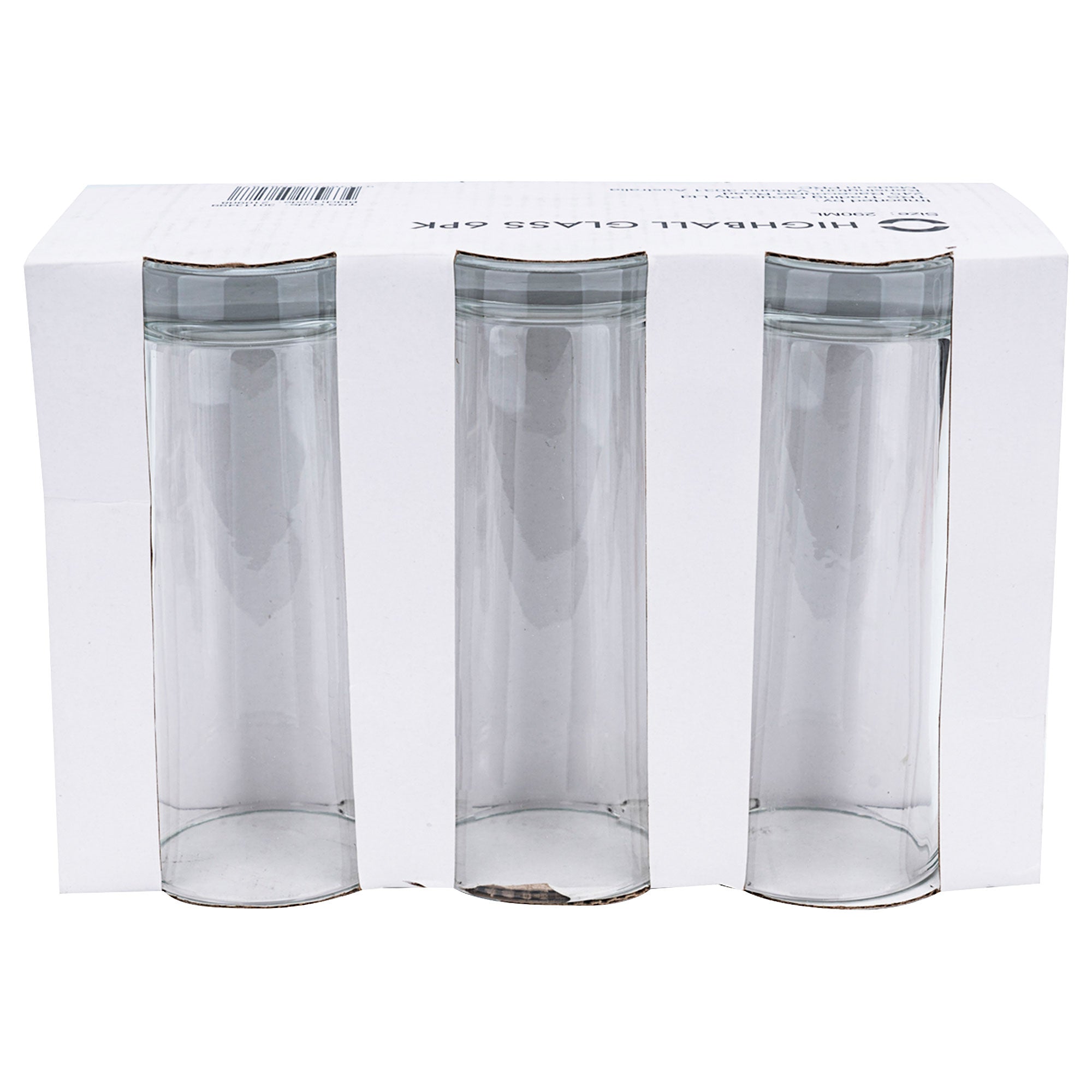 Highball Glasses 6pk The Reject Shop