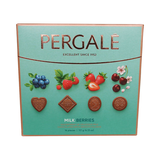 Pergale Milk Berries Chocolate 117g