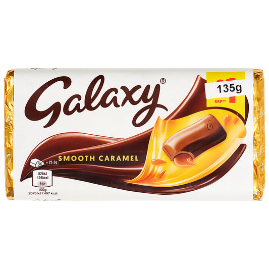 Galaxy Caramel Bar 135g