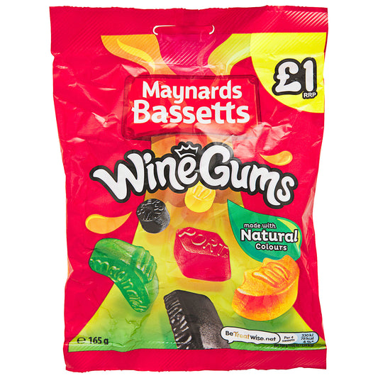 Maynards Wine Gums 165g