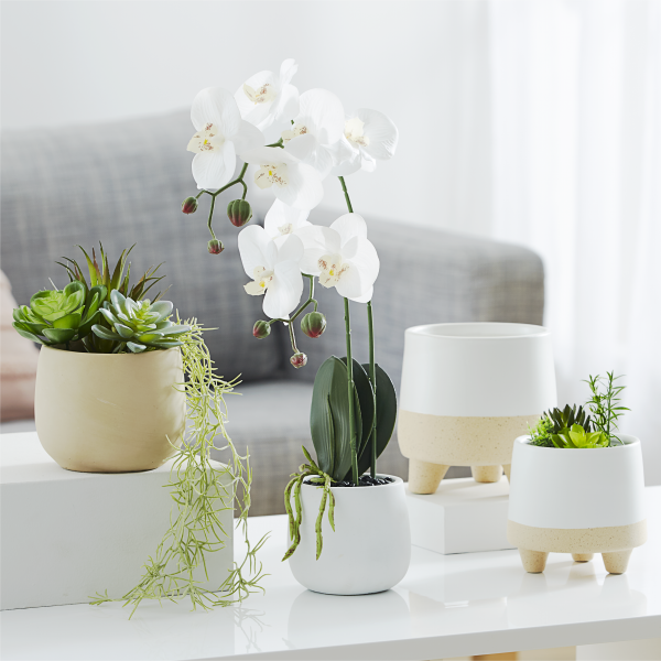 Artificial Orchid Pot 43cm