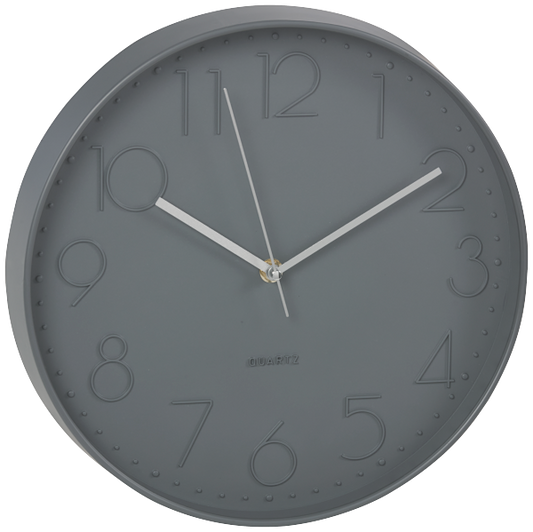 Charcoal Clock 30cm