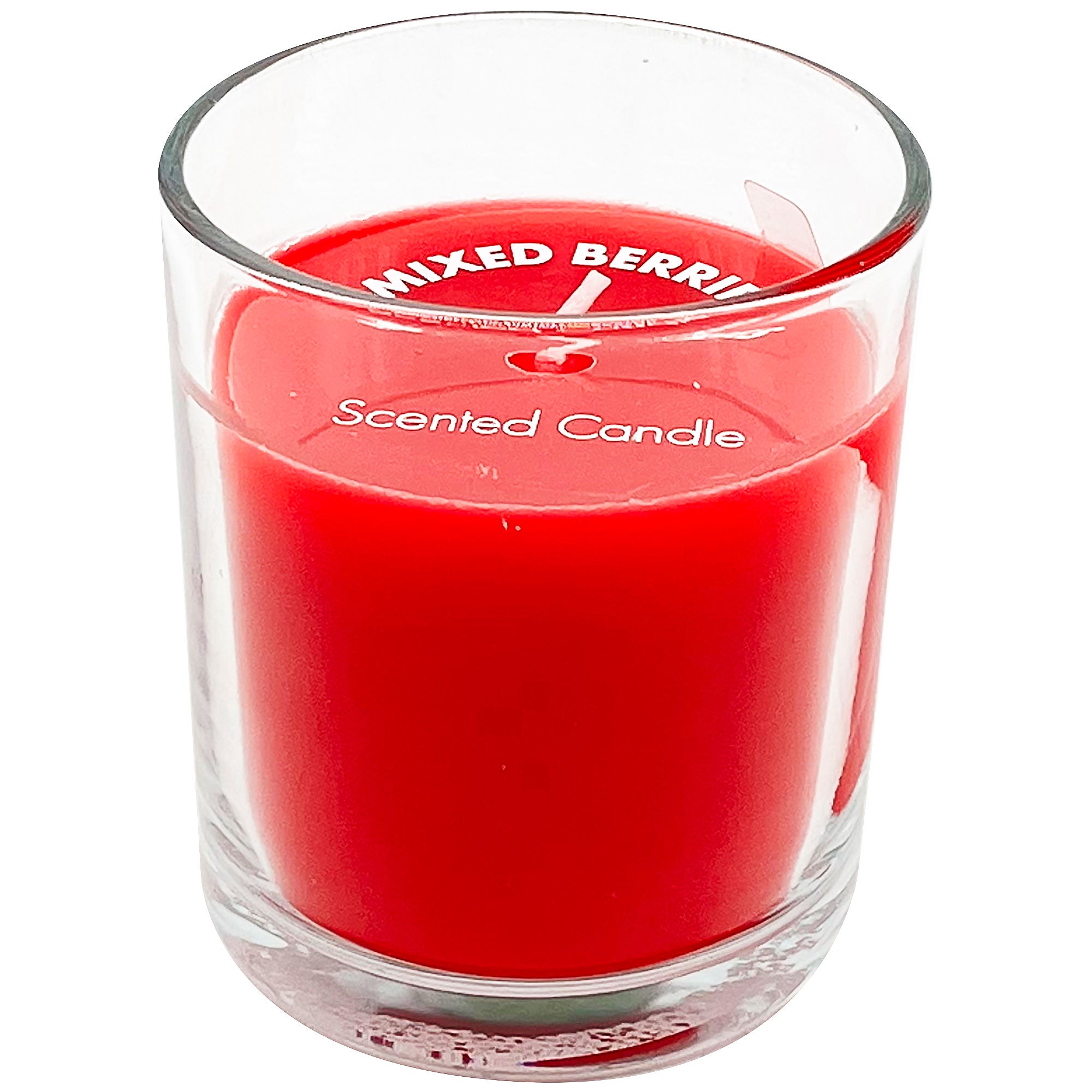 Candle In Glass Jar Rose 7 X 8cm The Reject Shop