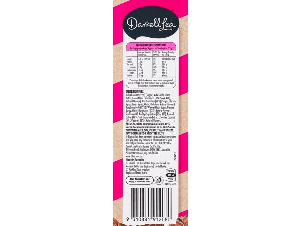 Darrell Lea Rocklea Road Raspberry 145g