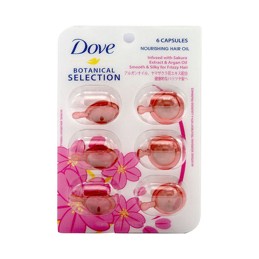 Dove Hair Capsule Sakura Hair Oil 1mL 6pk