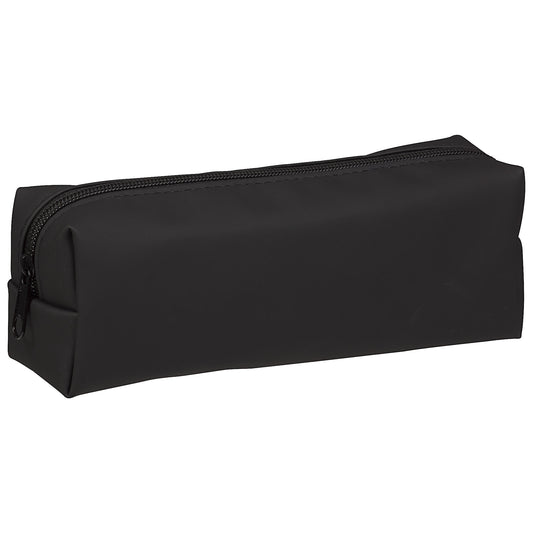Desk Tribe PU Barrel Pencil Case Black