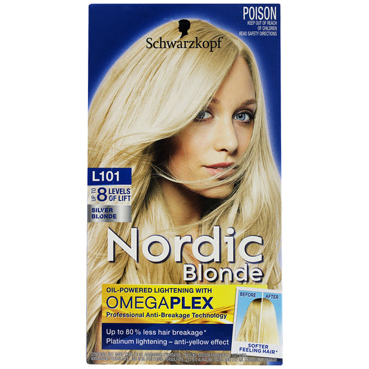 Nordic Blonde L101 Silver Blonde Hair Colour 115mL