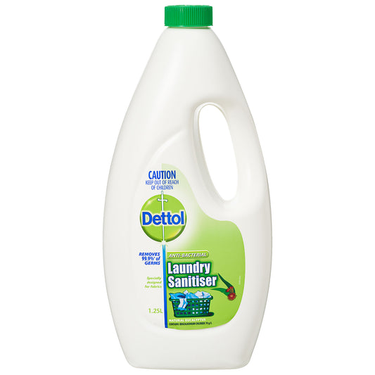 Dettol Antibacterial Laundry Sanitiser Eucalyptus 1.25L