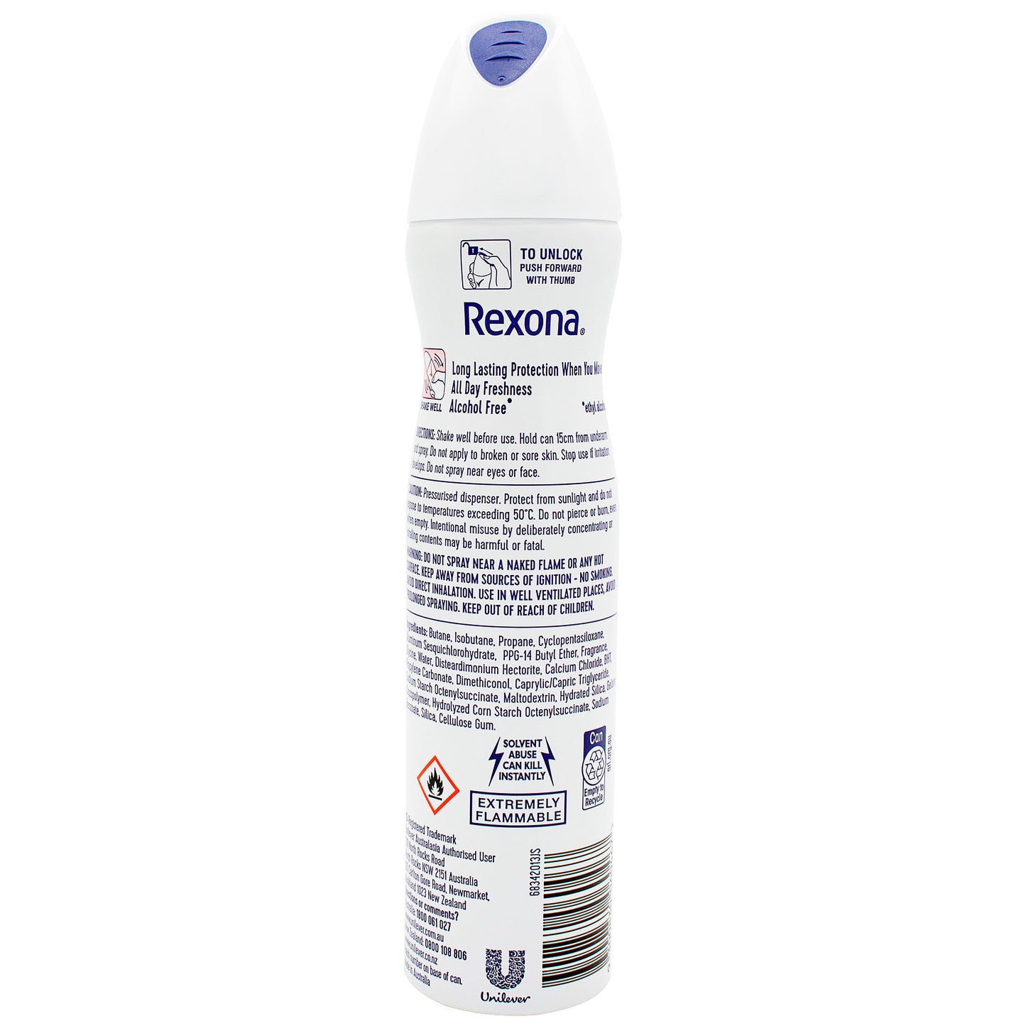 Rexona Women Body Spray Advanced Stretch 130g