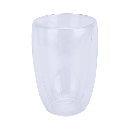 Double-Wall Glass Coffee Cup 450mL