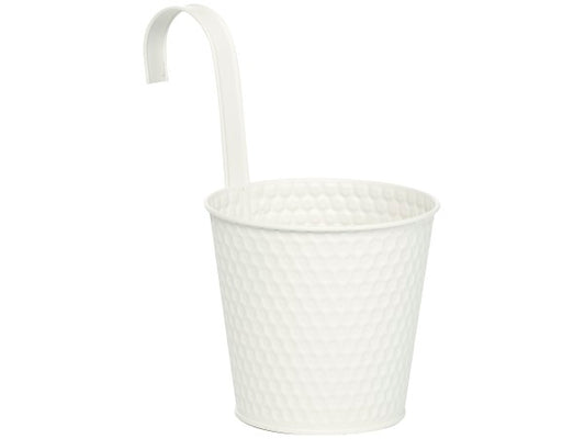 Tin Honeycomb Hanging Pot - Assorted