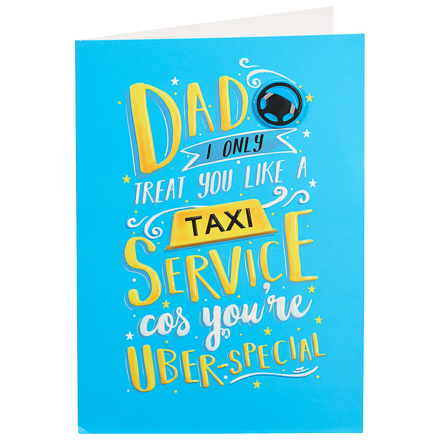 Uber Special Dad Fathers Day Card