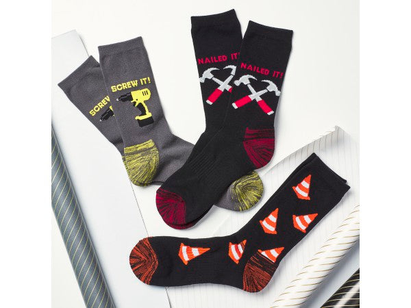 Novelty Work Sock Nailed It