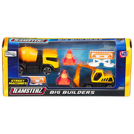 Teamsterz Street Machines Big Builders Assorted