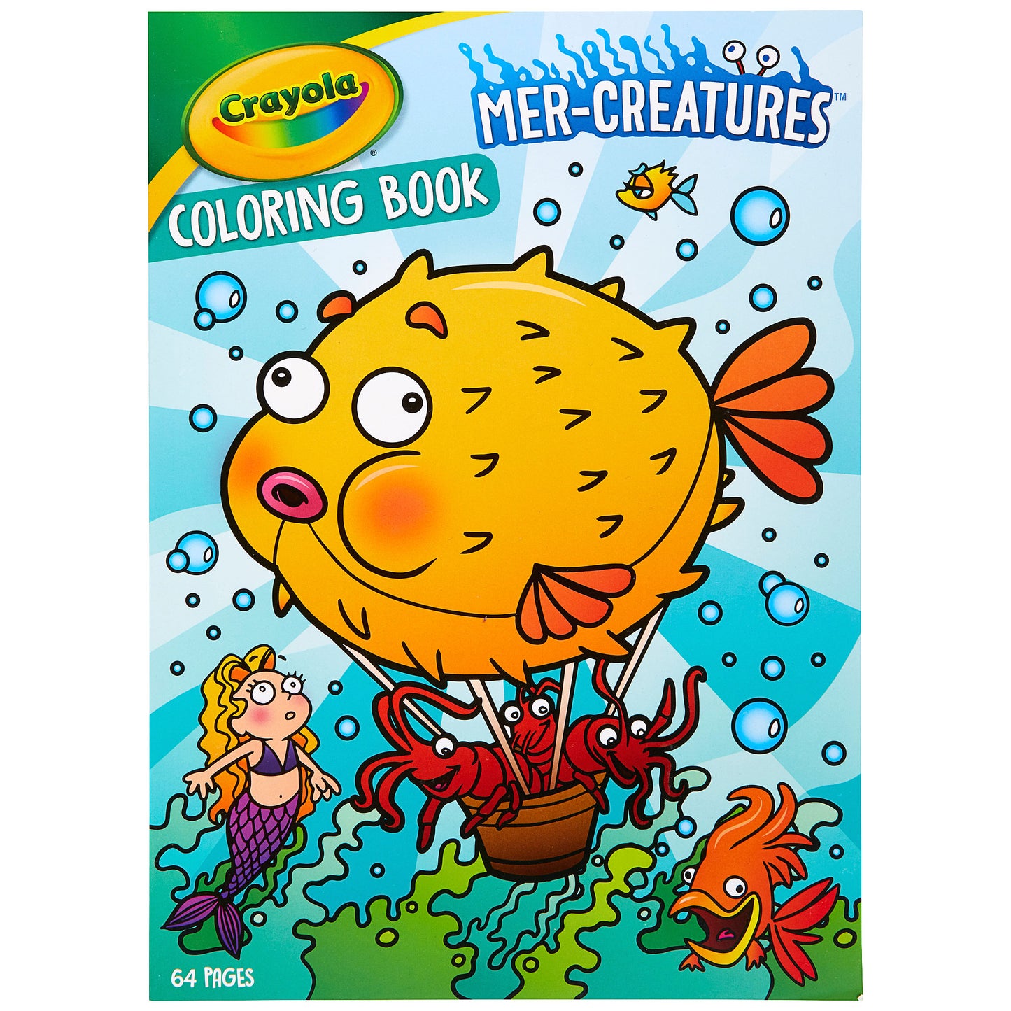 Crayola Coloring Book Mer Creatures