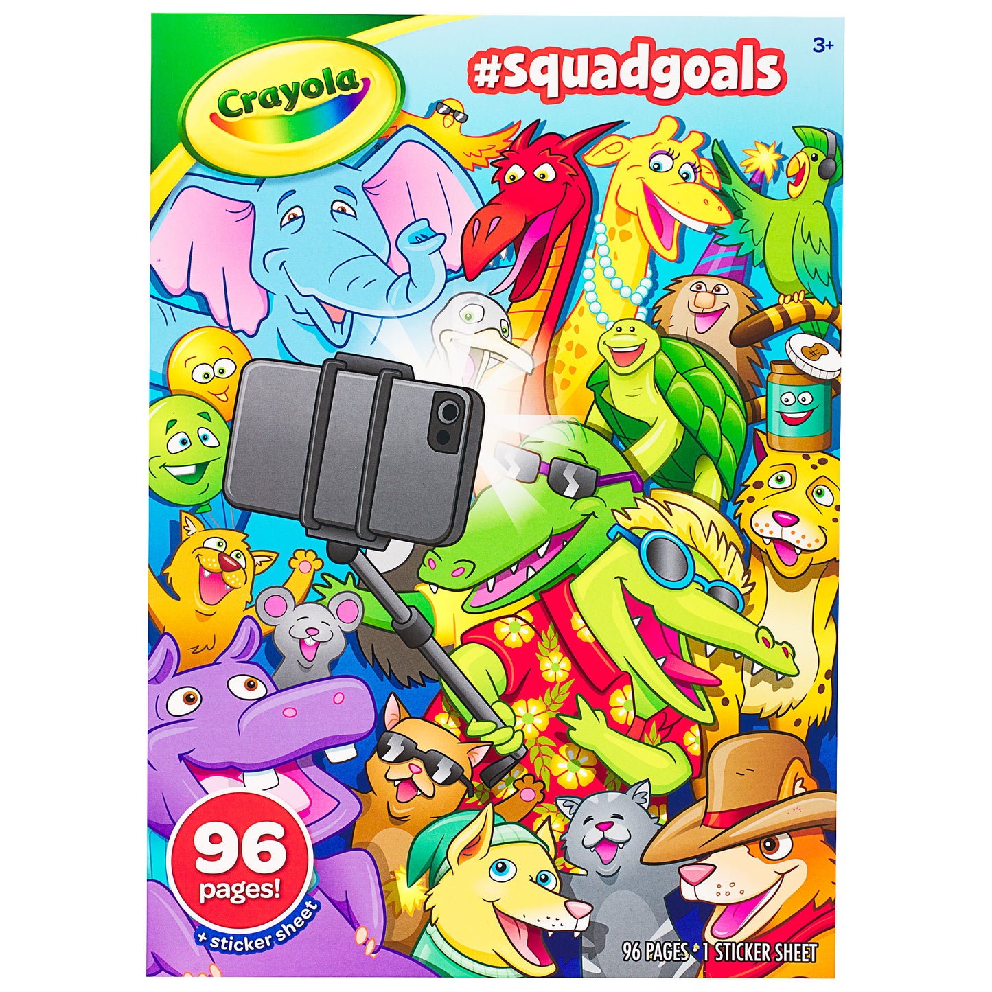 Crayola Colouring Book Squad Goals