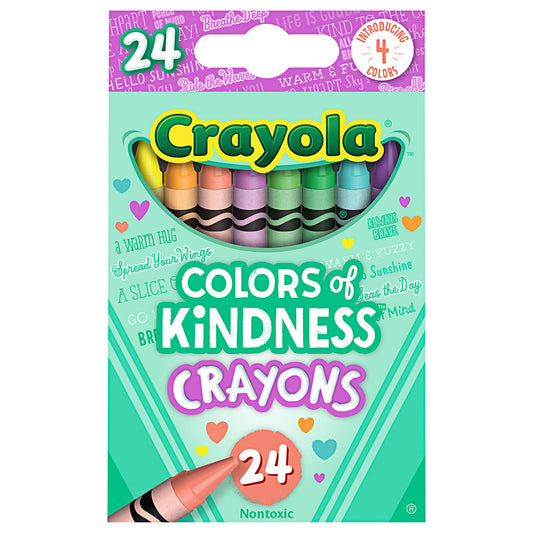 Crayola Colours of Kindness Crayons 24 Pack