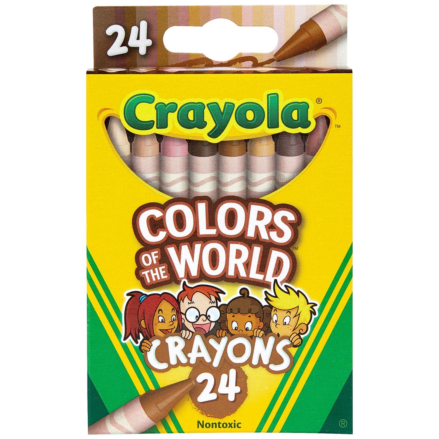 Crayola Colours Of The World Crayons 24pk
