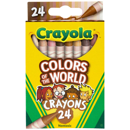 Crayola Colours Of The World Crayons 24pk