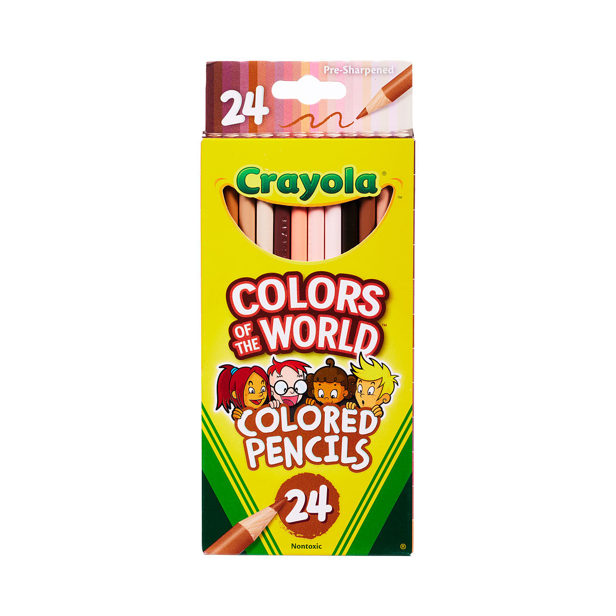 Crayola Colors Of The World Pencils 24pk