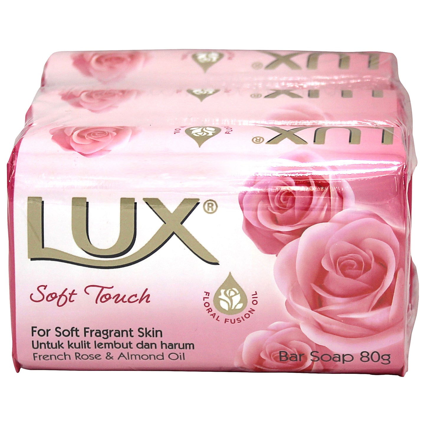 Lux Soap Soft Touch 80g 3pk