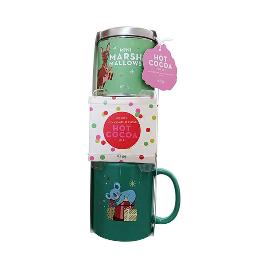 Hot Cocoa Mug Set - Polka Dot