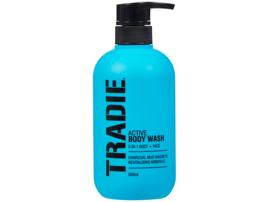 Tradie Bodywash Active Wash 550mL