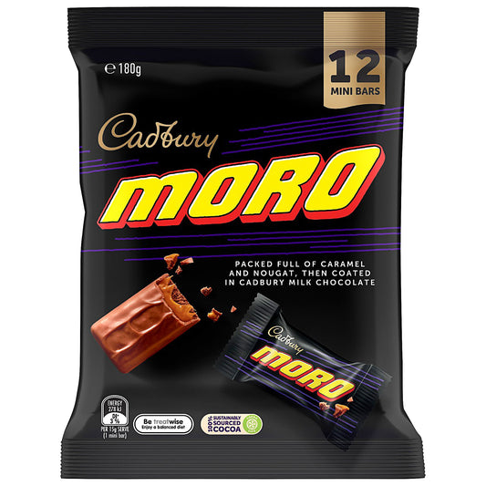 Cadbury Moro Chocolate Sharepack 12pk 180g