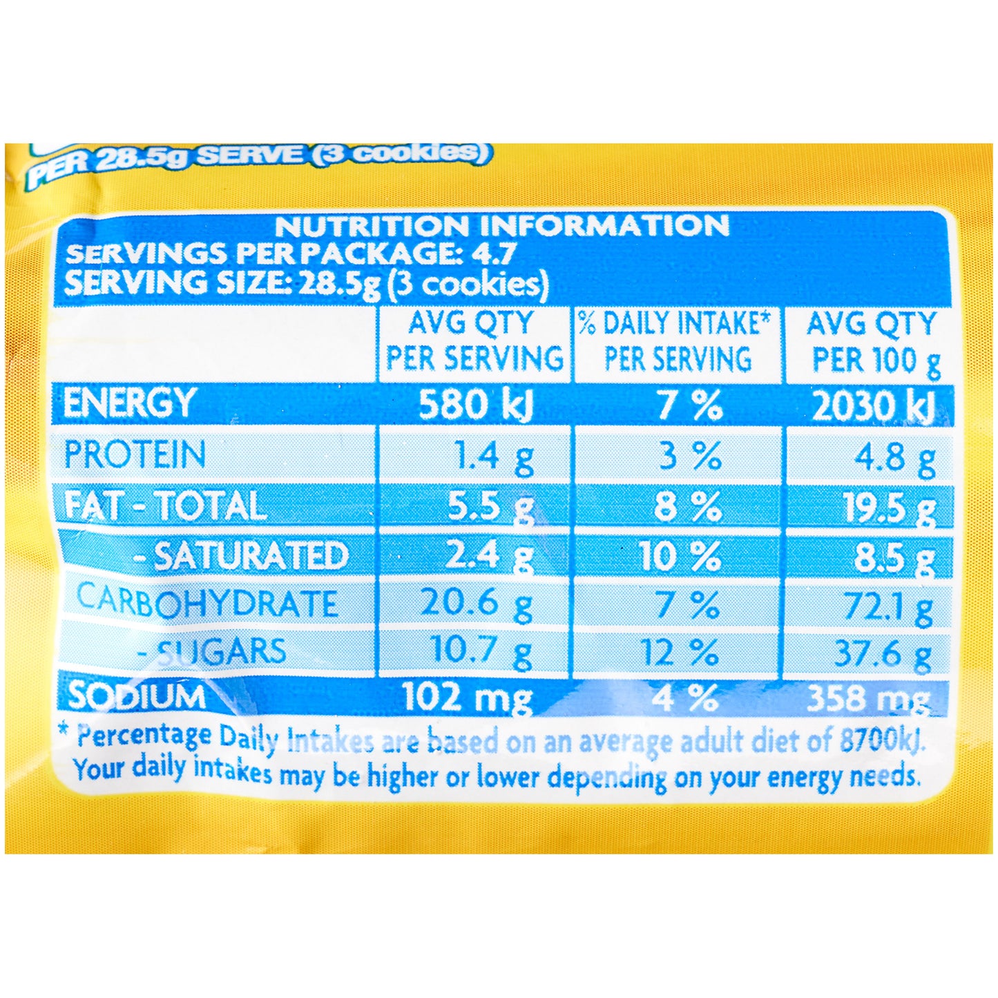 OREO Golden Cookies 133G