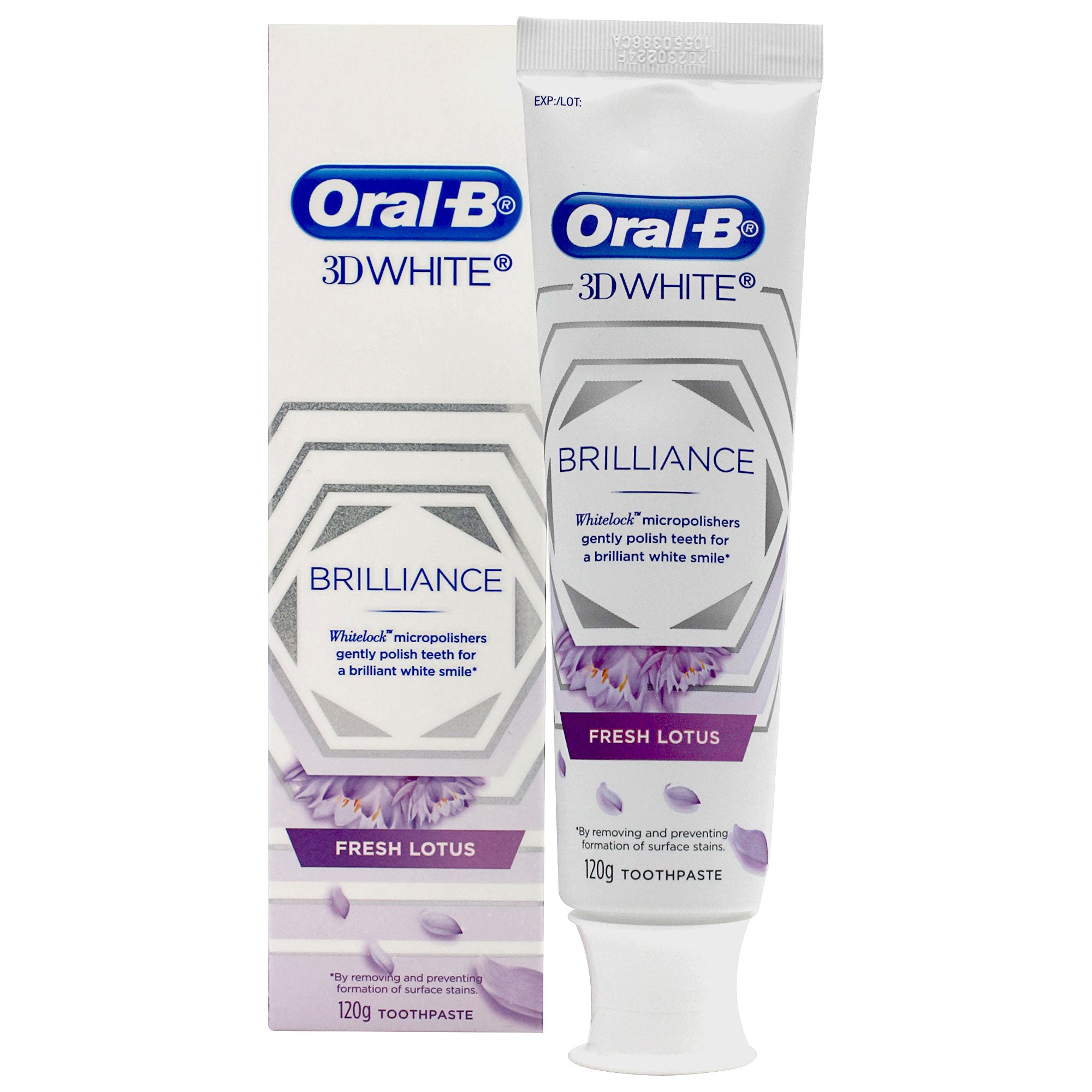 Oral B Toothpaste Brilliant Fresh Lotus 120g – The Reject Shop