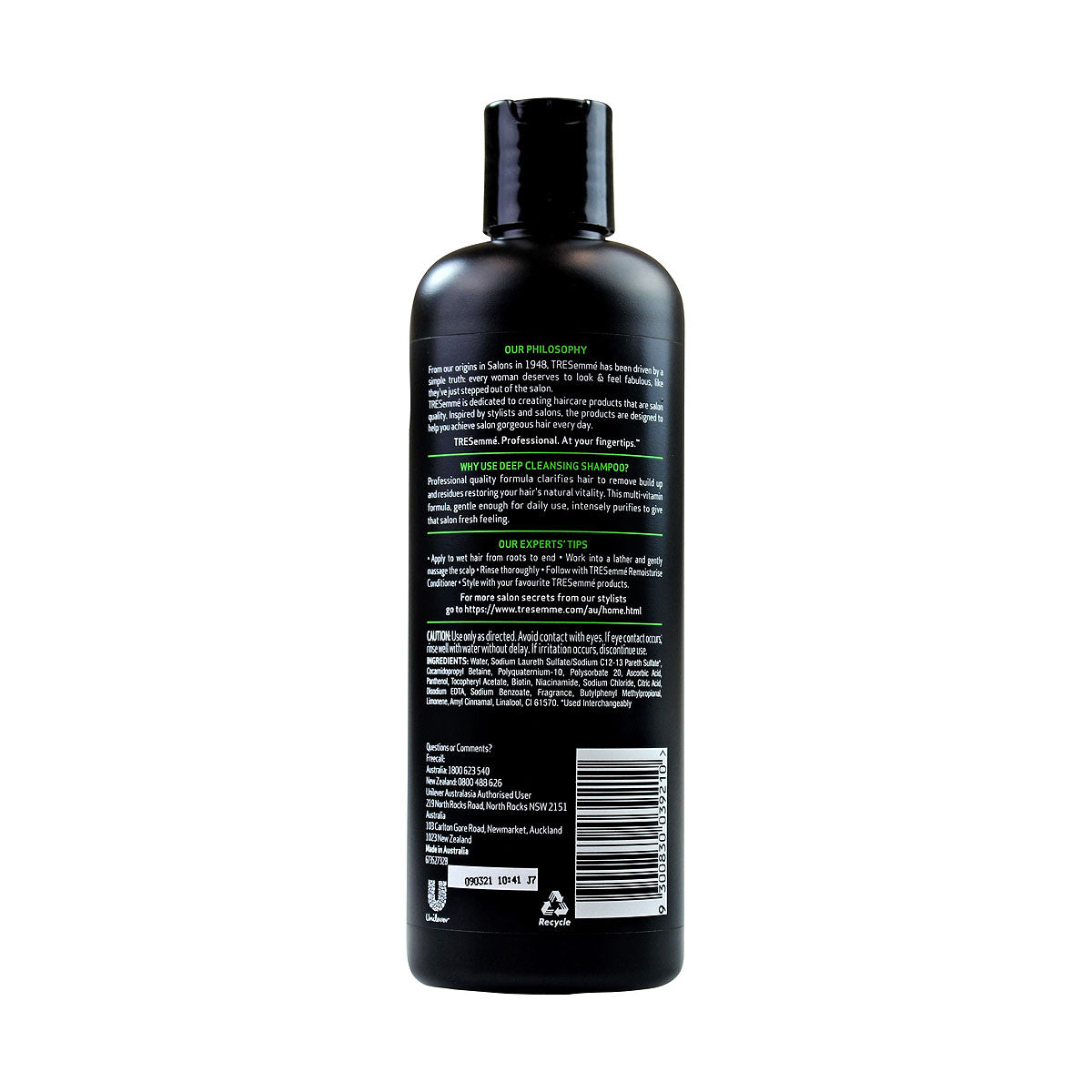 Tresemmé Shampoo Cleanse & Replenish 390mL