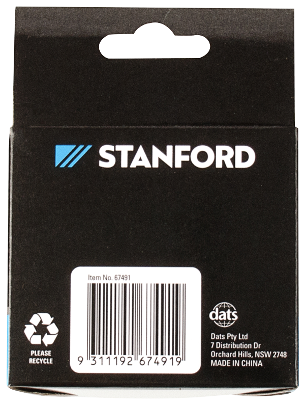 Stanford Hook & Loop Self Adhesive Fastening Tape 20mm x 1.5m