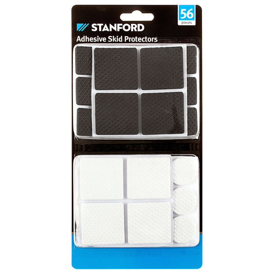 Stanford Adhesive Anti Skid Protectors 56pc