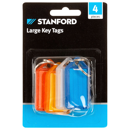 Stanford Key Tags Large 4pk
