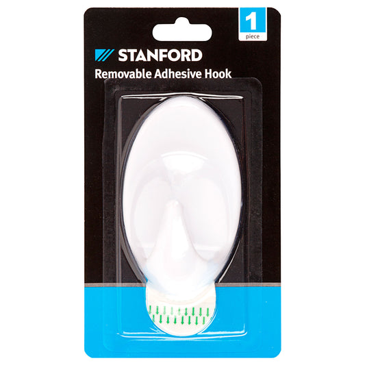 Stanford Removable Adhesive Jumbo Hook 1pk